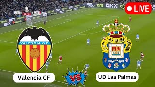 Live  Valencia CF vs UD Las Palmas  Spanish La Liga  Today efootball Live match 2024 [upl. by Esnofla]