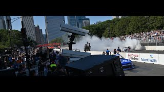 NASCAR CHICAGO Saturday in Grant Park [upl. by Penthea]