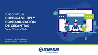 Consignación y Contabilización de Cesantías en Nómina Web Curso Virtual [upl. by Anelrats]