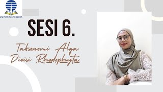 Sesi 6 Taksonomi Alga Divisi Rhodophyta [upl. by Ainslee]