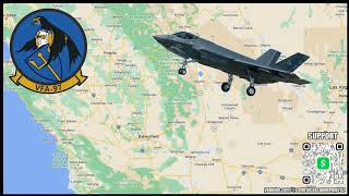 Military Aviation Audio Over Central California  March 9 2024 [upl. by Layap]