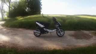 Roller Soundanlage Soundsystem  Rex iMola 125ccm  GoPro  HD [upl. by Ardnuassak]