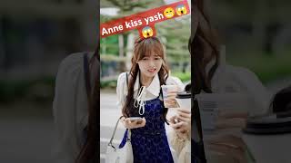 Anne kiss Yash💞 meet story ❤️ emotional story ♥️shorts lovestoryviralvideo Upscpreparation425 [upl. by Ahseinar]