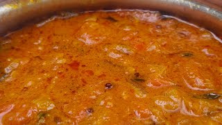 సింపుల్ టమాట కర్రీ రిసపి  tomato curry recipe in telugu  cooking food kitchencurries3 [upl. by Ilocin]