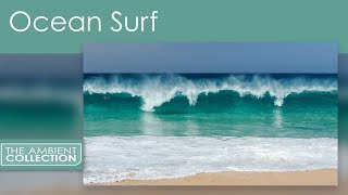 Ocean Surf  Relax With 10 Minutes Pebble Beach With Ocean Sounds [upl. by Enyad]