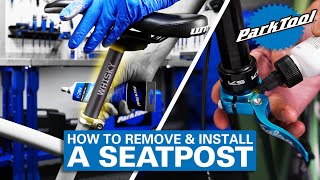 How to Remove amp Install a Seatpost [upl. by Azar]