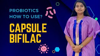 BIFILAC Capsule PROBIOTICS  Uses Explained in Tamil  மருந்தை பற்றி அறிவோம் [upl. by Nebe644]