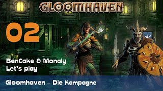 Gloomhaven  PC Version  02  Wir prügeln fiese Banditen  Kampagne  deutsch  lets play [upl. by Einahpts]