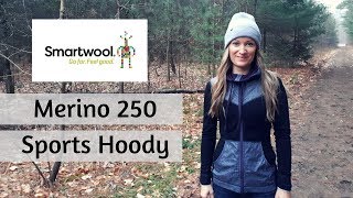 Smartwool Merino 250 Sport Hoody Tested amp Reviewed [upl. by Yziar]