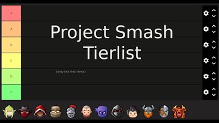 Project Smash tier list only the first three [upl. by Haramat]