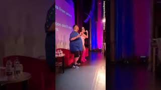 Harvey Price sends fans wild as he sings on stage along mum Katie [upl. by Atteinotna144]