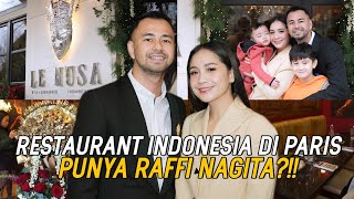 RESMI RAFFI NAGITA BUKA RESTAURANT INDONESIA DI PARISRAFATHAR CIPUNG HEBOH DI GRAND OPENING [upl. by Minette347]