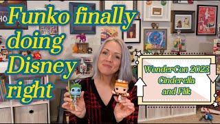 WonderCon 2023 Funko Pop Unboxing Cinderella and Flik on Dandelion Seed [upl. by Blondell]