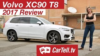 2017 Volvo XC90 T8  Review [upl. by Jestude466]