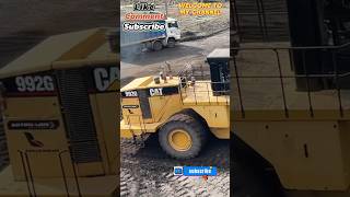 Cat 992G Heavy Construction Vehicles Working Caterpillar Loaders And Loading Dump Trucks [upl. by Katrina]