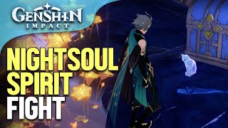 Nightsoul Spirit Fight Genshin Impact [upl. by Vitek]