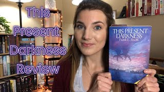 THIS PRESENT DARKNESS Review amp Reading vlog [upl. by Scarlett]