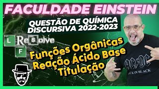 Resolução Einstein 2023Questão Discursiva Química Interações Intermoleculares mistura de soluçõe [upl. by Allen]