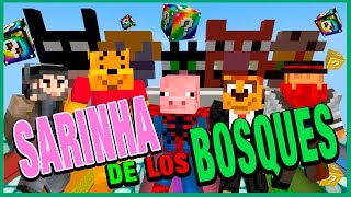 SARINHA DE LOS BOSQUES  LUCKY BLOCKS  Con Gona Macu Exo y Luh [upl. by Alauqahs]