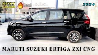 Maruti Ertiga ZXi CNG 2024 ✅  Best GNG SUV 7 Seater  interior  Exterior  Price  Mileage [upl. by Mylor]