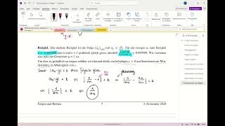 Konvergenz von Folgen Bsp 2 [upl. by Nabalas]