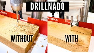 DRILLNADO  A Must For Your Drill Press  TOOL RECOMMENDATION [upl. by Otho907]