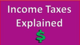 Income Taxes Explained [upl. by Thomsen922]