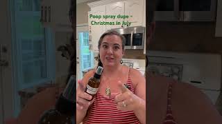 Poo pourri dupe Make your own poop spray toiletspray essentialoils christmasinjuly [upl. by Frederik]