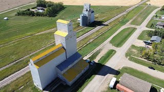 Tuxford Saskatchewan Grain Elevator [upl. by Eenattirb]