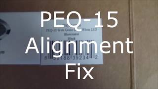 peq15 alignment fix [upl. by Yobybab]