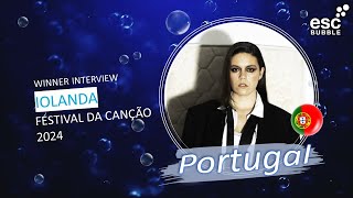 Iolanda  Grito  First impressions after winning Festival da Canção 2024  Eurovision Portugal [upl. by Reemas11]