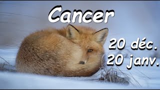 ♋️ CANCER 🦀  Guidance du 20 décembre au 20 janvier [upl. by Soisinoid]