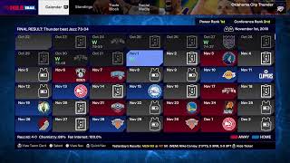 NBA2k25 my career year 2 can we 3peat [upl. by Nadabus]