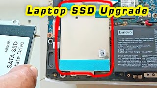 SSD Upgrade Lenovo Ideapad Gaming 3  SSD Installation in Laptop [upl. by Kiele]