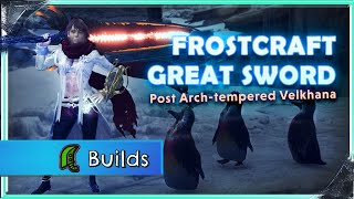 PostFatalis Endgame Frostcraft Great Sword  MHW Iceborne PC [upl. by Adnovay]