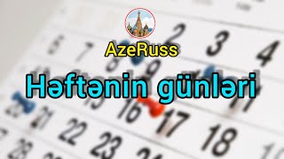 Rus dili heftenin gunleri Online dersler ✅ Whatsaap 055 655 07 02 [upl. by Ambrogino]