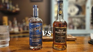 Clyde Mays single barrel vs Old Forester single barrel bourbon whiskey Smalltownbourbon [upl. by Plato904]