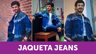 RECUPERAÇÃO DE JAQUETA JEANS [upl. by Neeham]