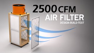 Dont Breathe DUST  How to Make a Portable Shop Air Cleaner for 200 [upl. by Secnarfyram]