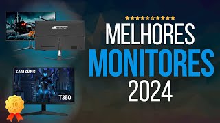 Top 10 Monitores Gamer 2024 [upl. by Malvia751]