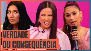 VERDADE ou CONSEQUÊNCIA com Juliette Simone e Simaria 💥👀  TVZ Ao Vivo [upl. by Peugia]