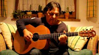 Mad World  Acoustic Fingerstyle Guitar Solo  Helmut Bickel [upl. by Riplex]