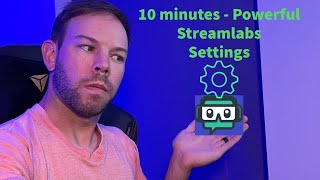 Best Streamlabs OBS Settings for Streaming 1080p 60fps  Encoder Bitrate Upload SpeedBONUS tip [upl. by Anilorak281]