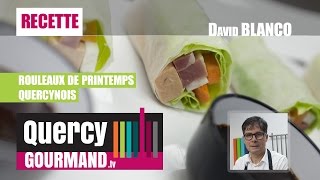 Recette  ROULEAUX DE PRINTEMPS QUERCYNOIS  quercygourmandtv [upl. by Melamed]