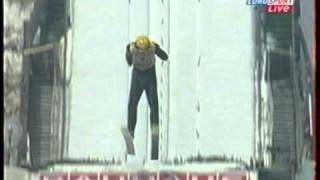 Veli Matti Lindstroem  2325m  Planica 2003  fall [upl. by Madge539]