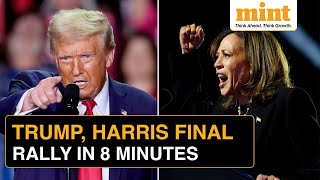 US Elections Donald Trump Kamala Harris Final Pitch To Swing State Pennsylvania Voters  Watch [upl. by Navoj]