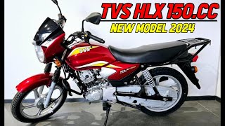 All New TVS HLX 150cc New Model 2024 Price Features Mileage Review [upl. by Nnahteb]