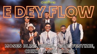 NEW SONG 2024 Moses Bliss  E Dey Flow Lyrics Video newsong gospel [upl. by Honey]