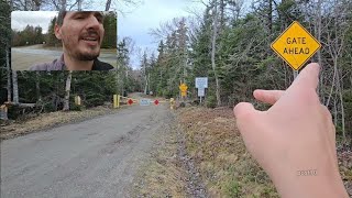 Highest Elevation Mountain Road During The Spring Thaw Process [upl. by Haldes]