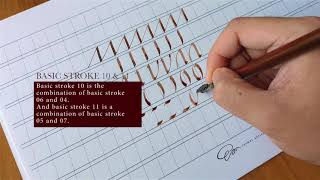 Italic Calligraphy Tutorial  01 the Basic from Tools to Strokes Beginner Friendly [upl. by Jean]